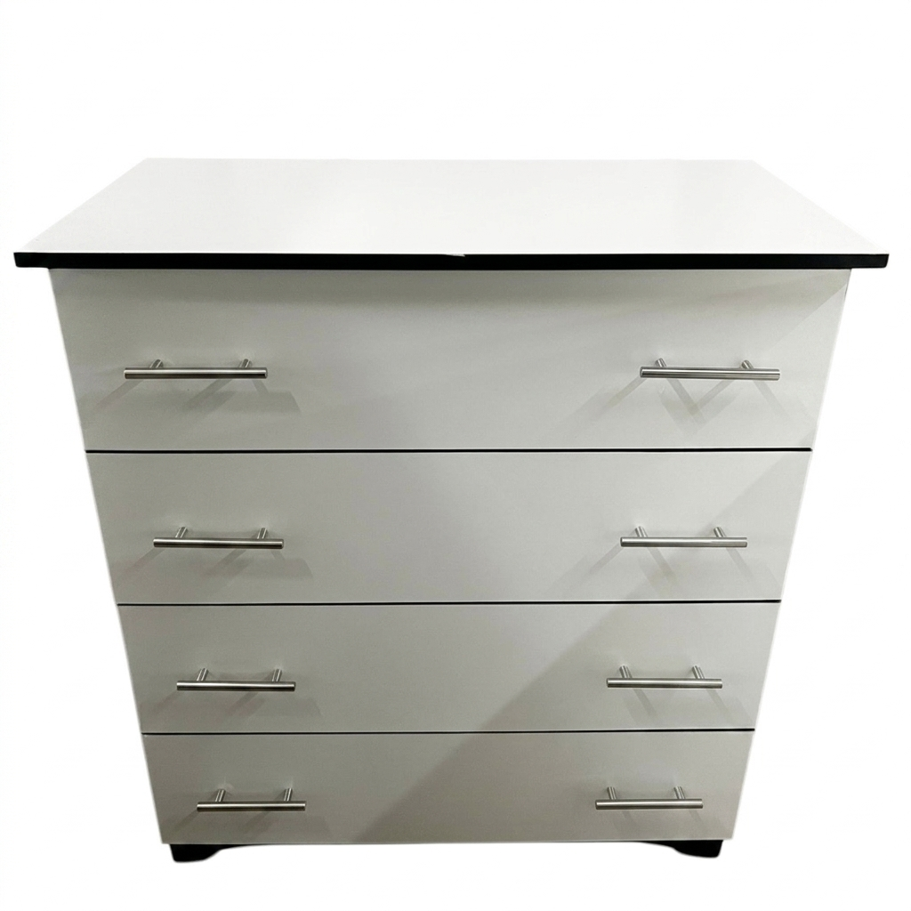 Chest of 4 Drawers - White
