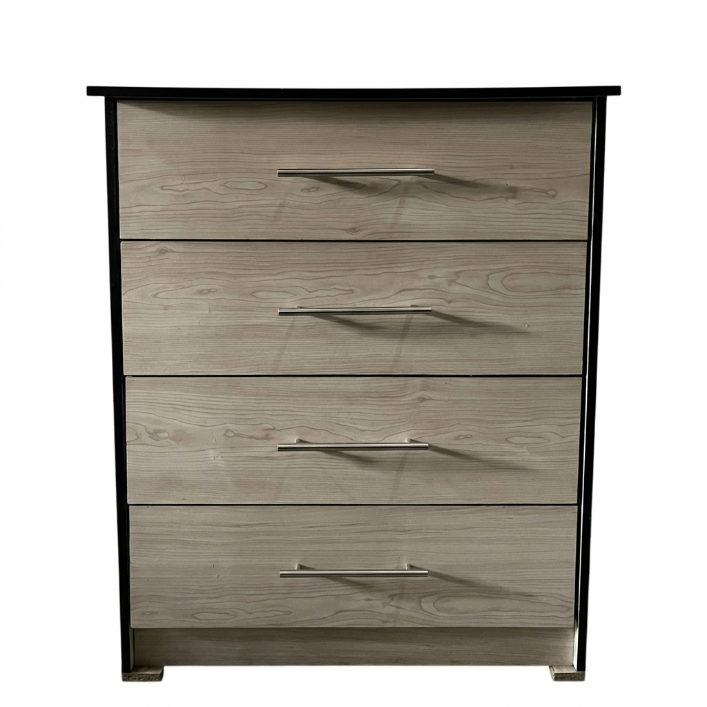 Chest of 4 Drawers - Light Oak