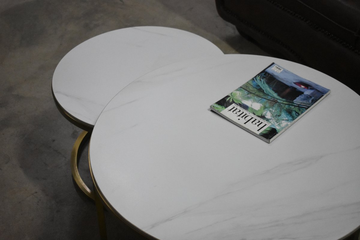 Curved Glass Coffee Table 2