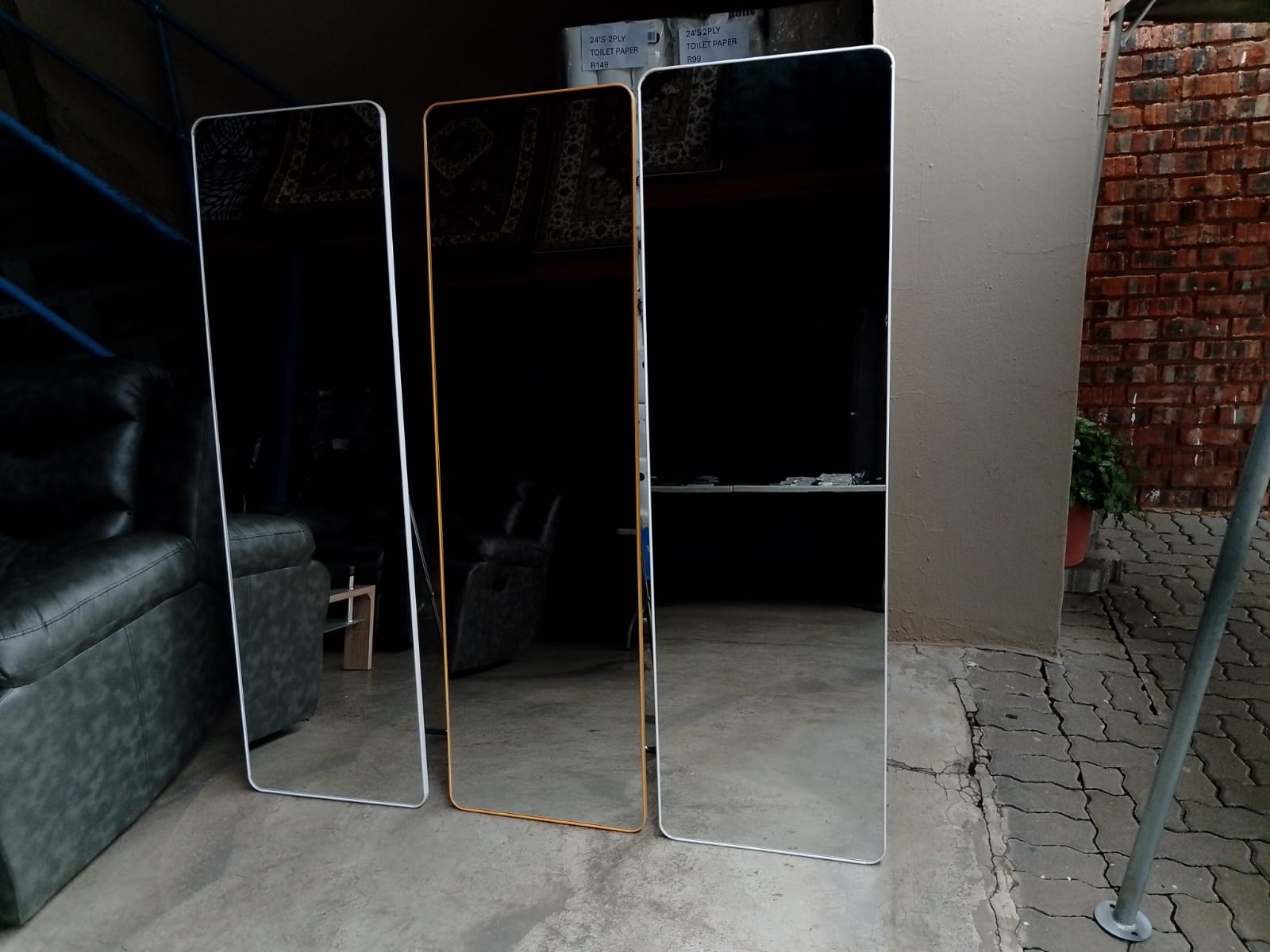 Standing Mirror 1.6m x 0.48m